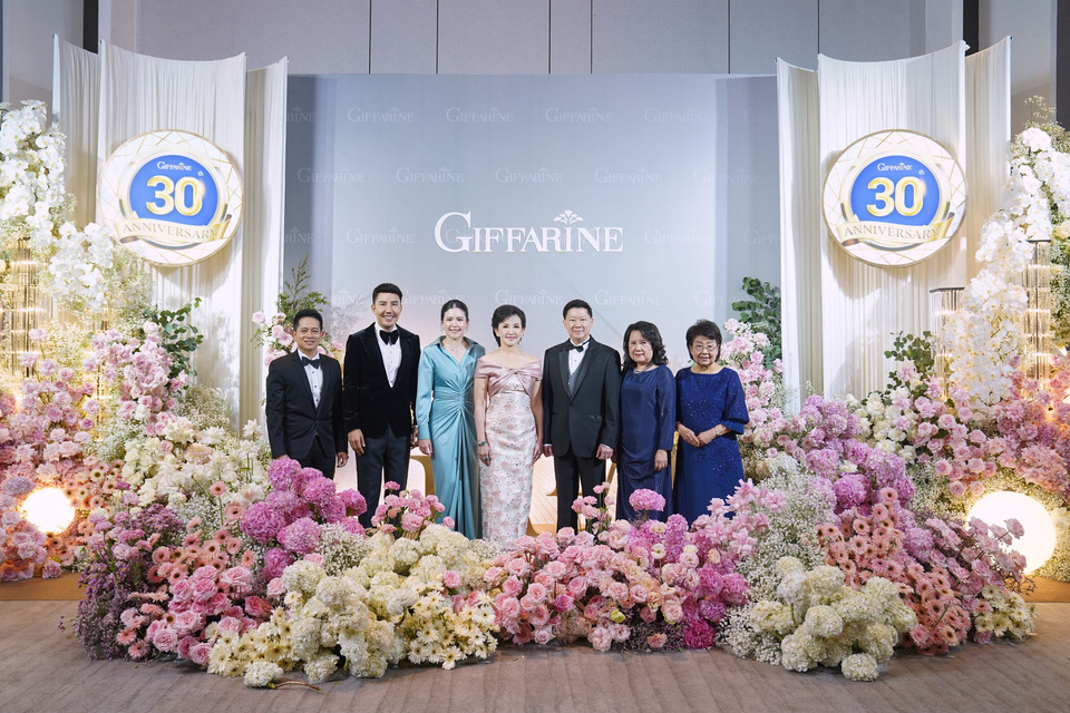 กิฟฟารีน ฉลองยิ่งใหญ่ครบรอบ 30 ปี เปิดยอดขายรวมกว่าแสนล้าน