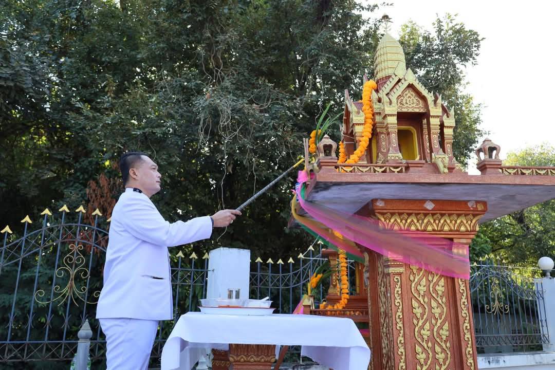 อบต.เอกราชจัดกิจกรรมเนื่องในวันยุทธหัตถีรำลึกถึงพระมหากรุณาธิคุณของสมเด็จพระนเรศวรมหาราช