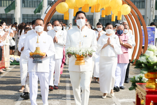 วธ.อัญเชิญพระบรมสารีริกธาตุประดิษฐานที่ลานคนเมืองให้ประชาชนสักการบูชา