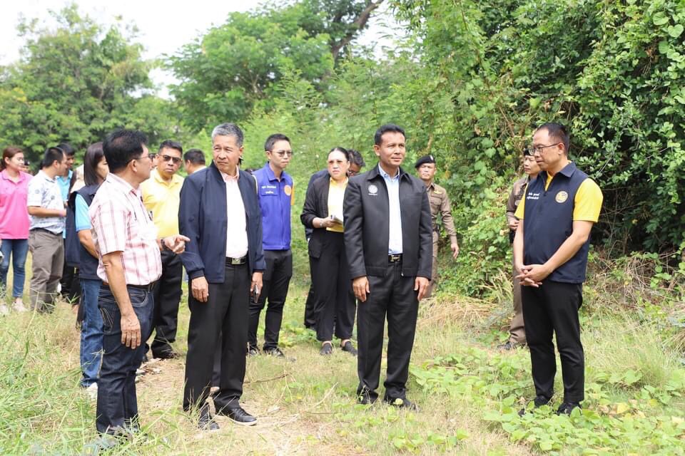 คณะทำงานรองนายกรัฐมนตรี เขตตรวจราชการที่ 1 เยี่ยมชมโครงการที่อ่างทองในส่วนงบประมาณรายจ่ายประจำปี 2567  