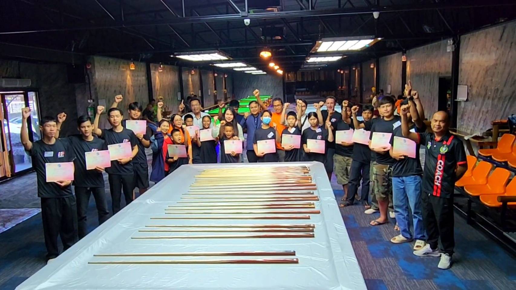 กาญจนบุรี เปิดรับสมัครแล้ว นักสอยคิวร่วมการแข่งขันสนุกเกอร์ K1 แชมป์เปี้ยนลีก 2024