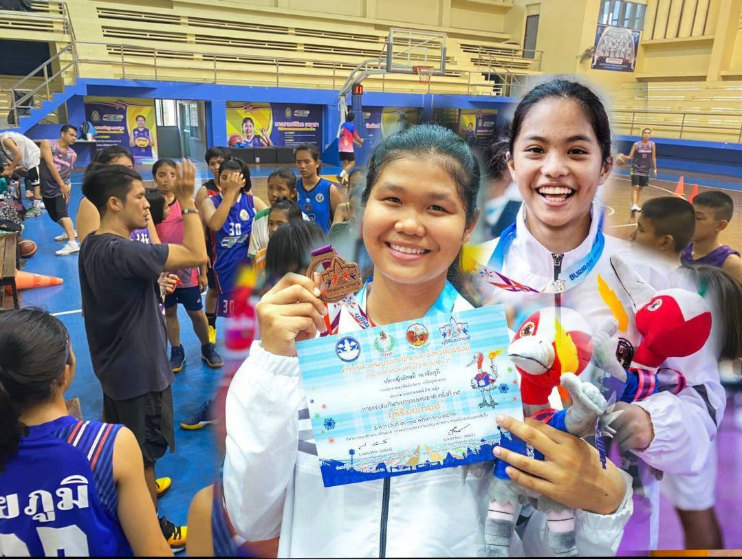 เจ๋งสุดๆ!! 2 นร.หญิงชัยภูมิผ่านคัดเลือกตัวทีมชาติกีฬาบาสเก็ตบอลเพื่อลงแข่งที่ออสเตรเลีย