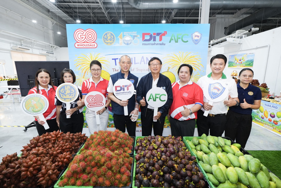 โก โฮลเซลล์ จัดเทศกาล 'Thailand The Land of Tropical Fruits' รณรงค์เชิงรุก กระตุ้นบริโภคผลไม้ไทย