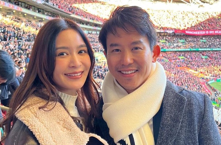 เปิดตัวแล้ว! "เบนซ์ ปุณยาพร” ควงแฟนนอกวงการดูบอลที่อังกฤษ