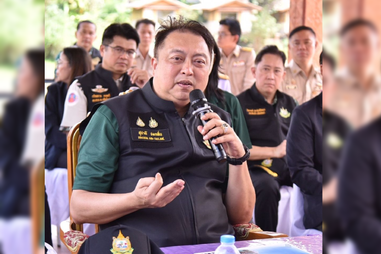 “สุชาติ” ลงพื้นที่ติดตามจัดหาแหล่งน้ำบาดาลสำรอง แก้ปัญหาสารปนเปื้อนในแม่น้ำกก จ.เชียงราย