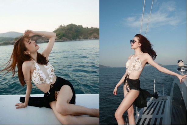 'แกรนด์ เดอะสตาร์' ปล่อยภาพชุดว่ายน้ำ พร้อมแคปชั่น เย็นสบาย แต่ทำไอจีลุกเป็นไฟ