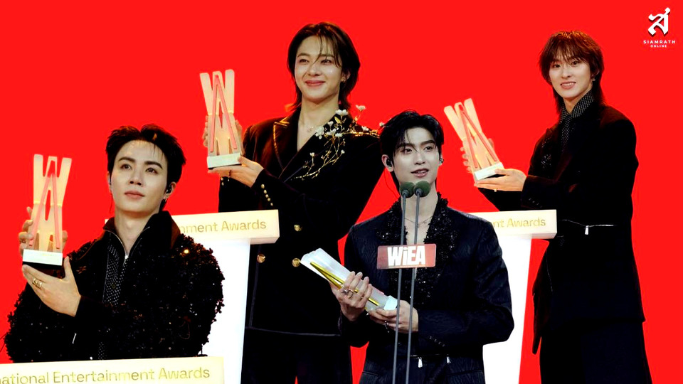 สุดภูมิใจ!! ซี-นุนิว-โทมัส-ก้อง คว้ารางวัล Weibo International Entertainment Awards