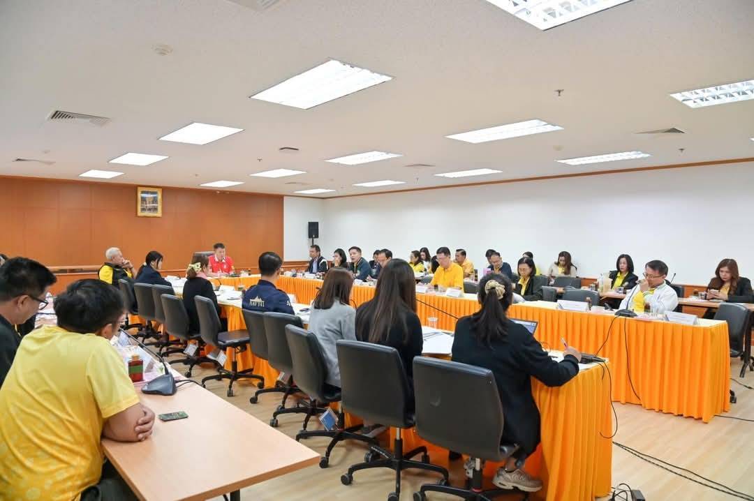 สนง.สธ.จังหวัดกาญจนบุรี ร่วมประชุมคณะกรรมการสุขภาพระดับพื้นที่ (กสพ.)