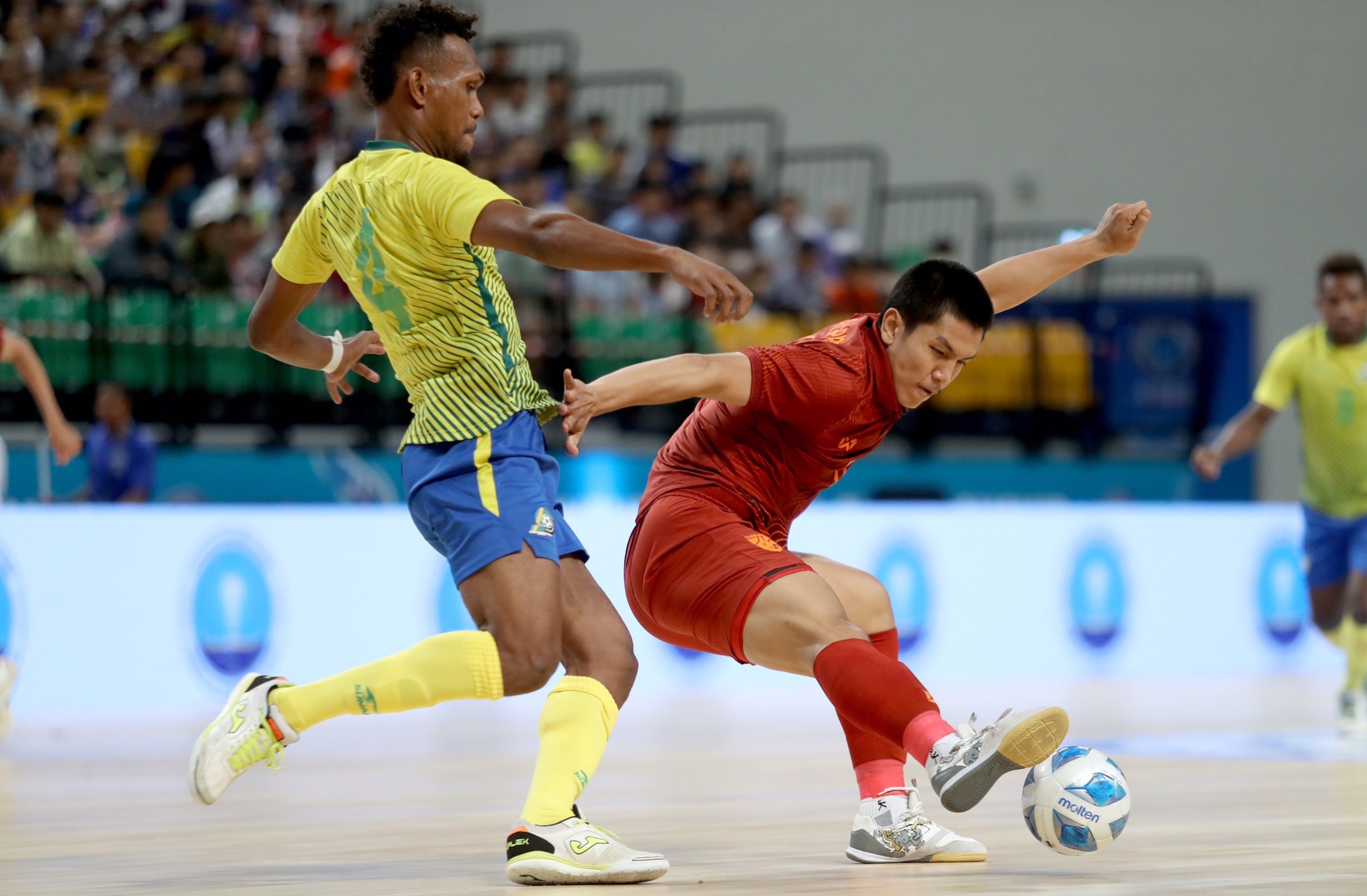 โหดเกิน! "ฟุตซอลไทย" ถล่ม "หมู่เกาะโซโลม่อน" 10-1 ศึก CONTINENTAL FUTSAL