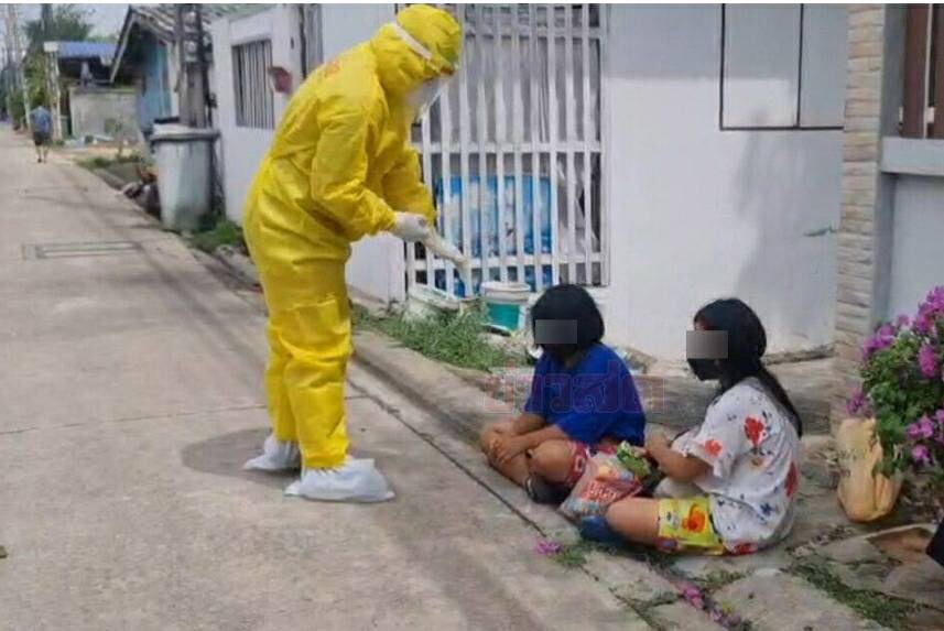 กระทรวงพม. รุดให้ความช่วยเหลือ 2 พี่น้องสูญเสียแม่จากโควิดสมุทรปราการ