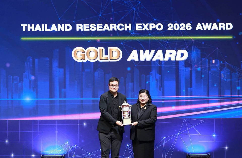 มจพ. คว้าถ้วยนายกฯ รางวัล GOLD AWARD จากเวที Thailand Research Expo 2026