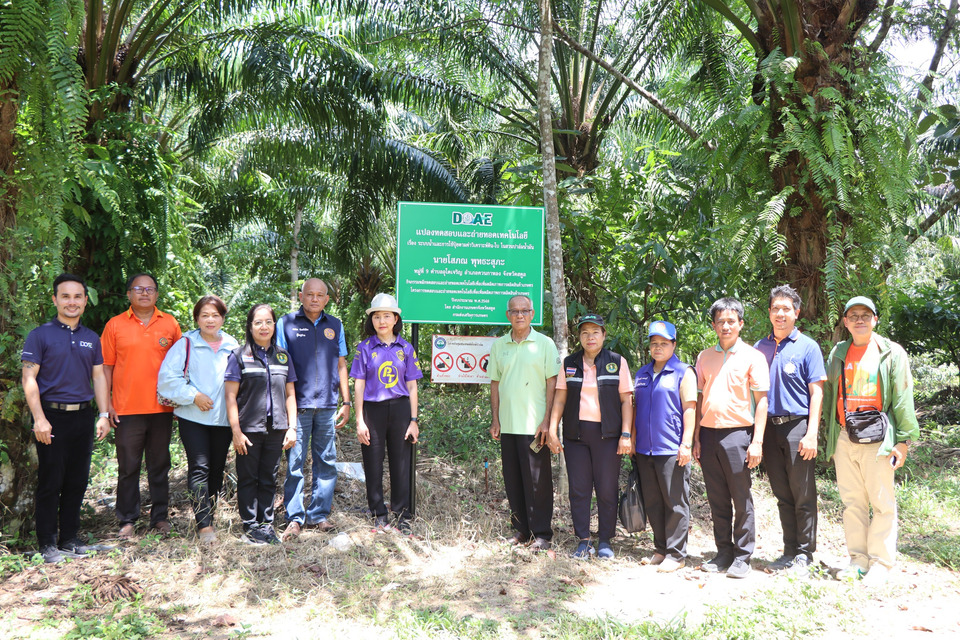 สตูลขับเคลื่อนเกษตรยั่งยืน! รองผู้ว่าฯ ตรวจแปลงปาล์ม RSPO ชิมกาแฟโรบัสต้าระดับแชมป์ 