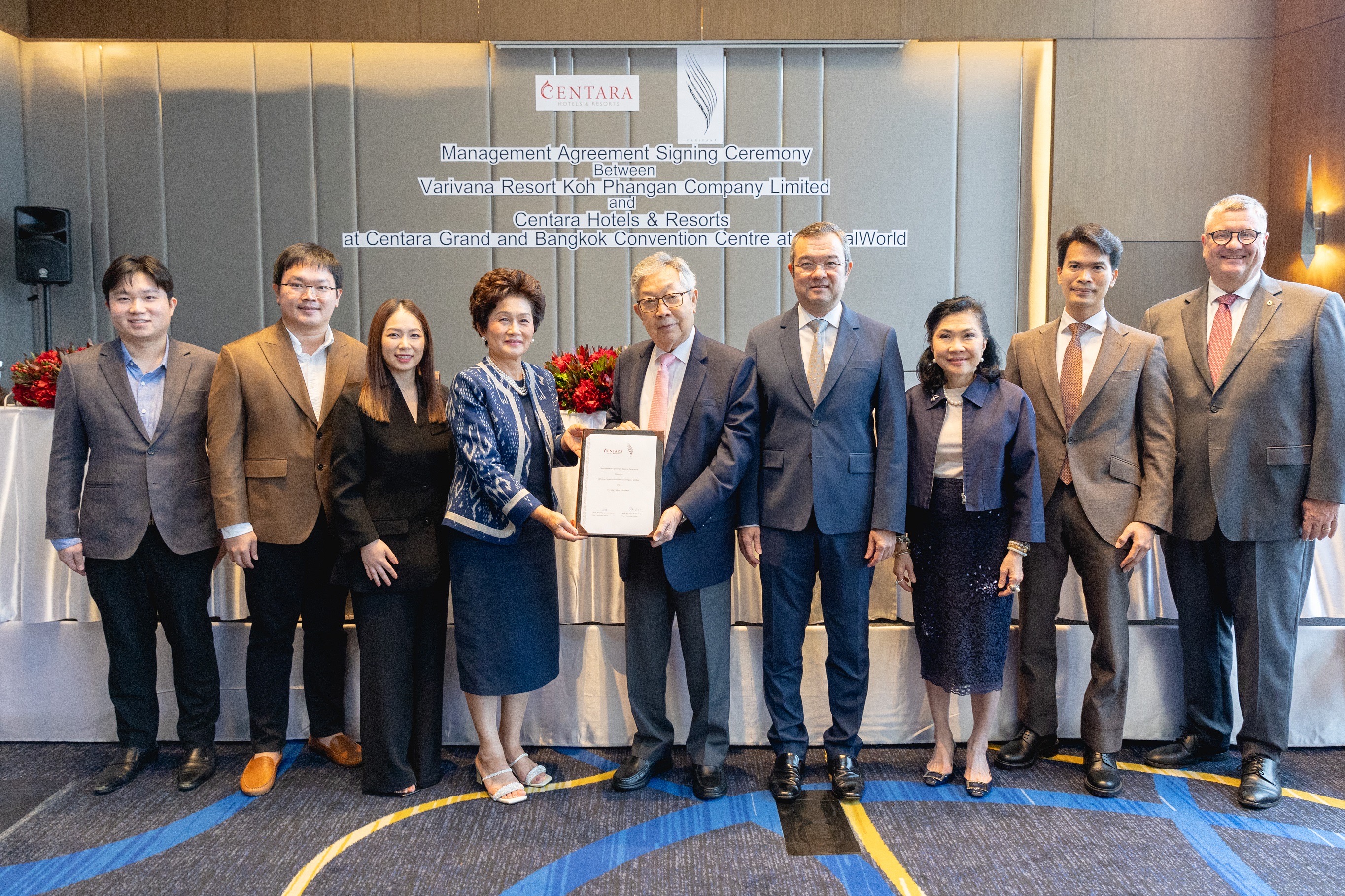 'เซ็นทารา'ลงนามสัญญาบริหาร"วารีวาน่า รีสอร์ท เกาะพะงัน"