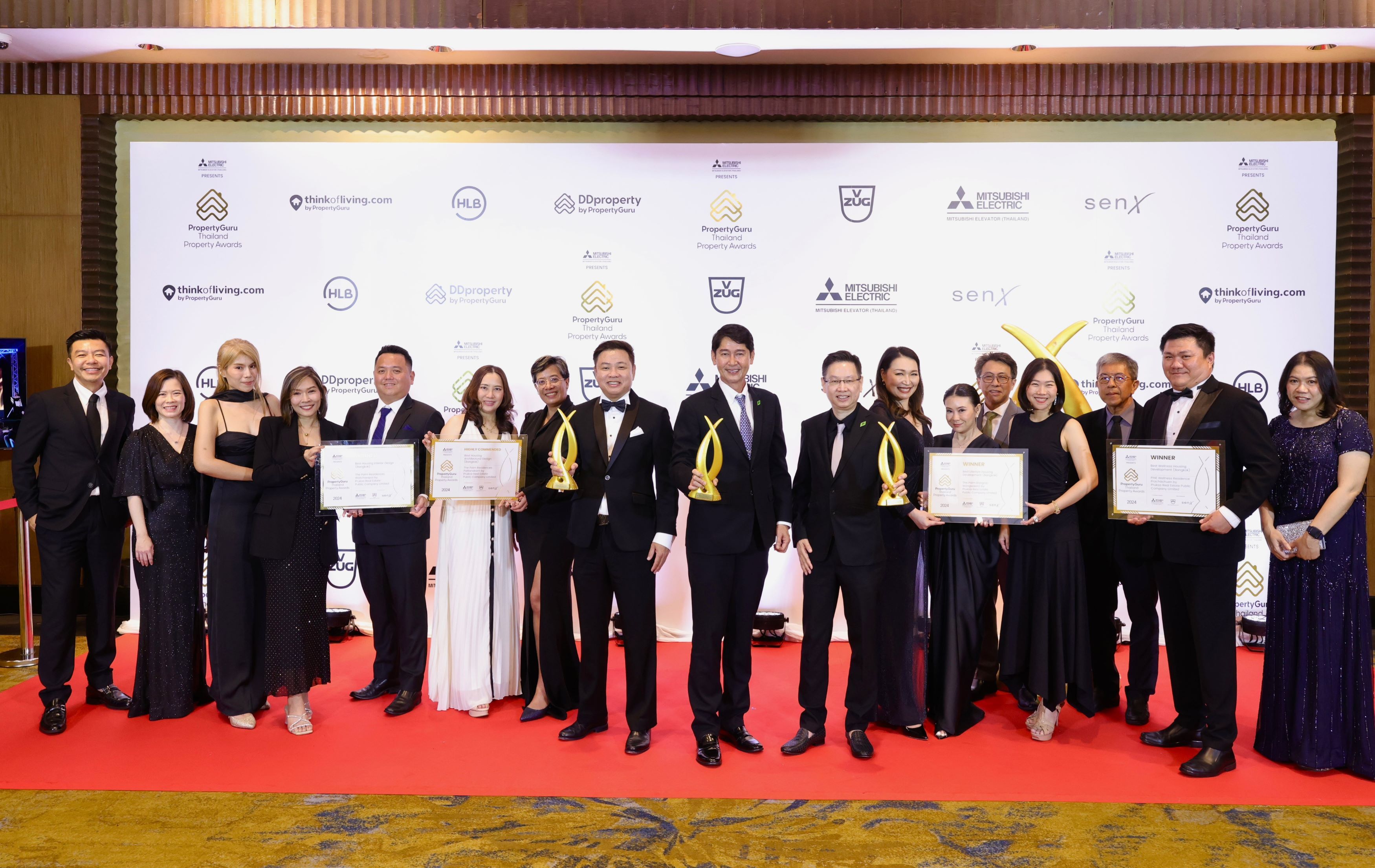 “พฤกษา” สตรองต่อเนื่อง คว้าเพิ่มอีก 4 รางวัลคุณภาพ จาก PropertyGuru Thailand Property Awards 2024
