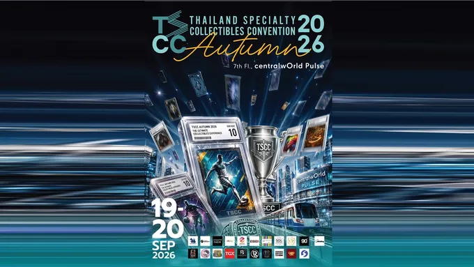 สายการ์ดห้ามพลาด! TSCC Autumn 2026 รวมกว่า 200 ร้าน บุก centralwOrld PULSE 19-20 ก.ย.