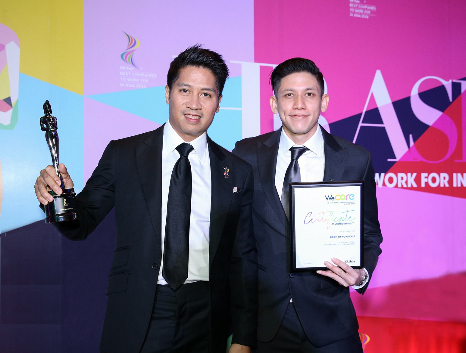 บุญรอดฯ คว้า 2 รางวัล HR Asia 2 ปีซ้อน  ตอกย้ำแนวคิดการสร้างคนและการดูแลบุคลากร