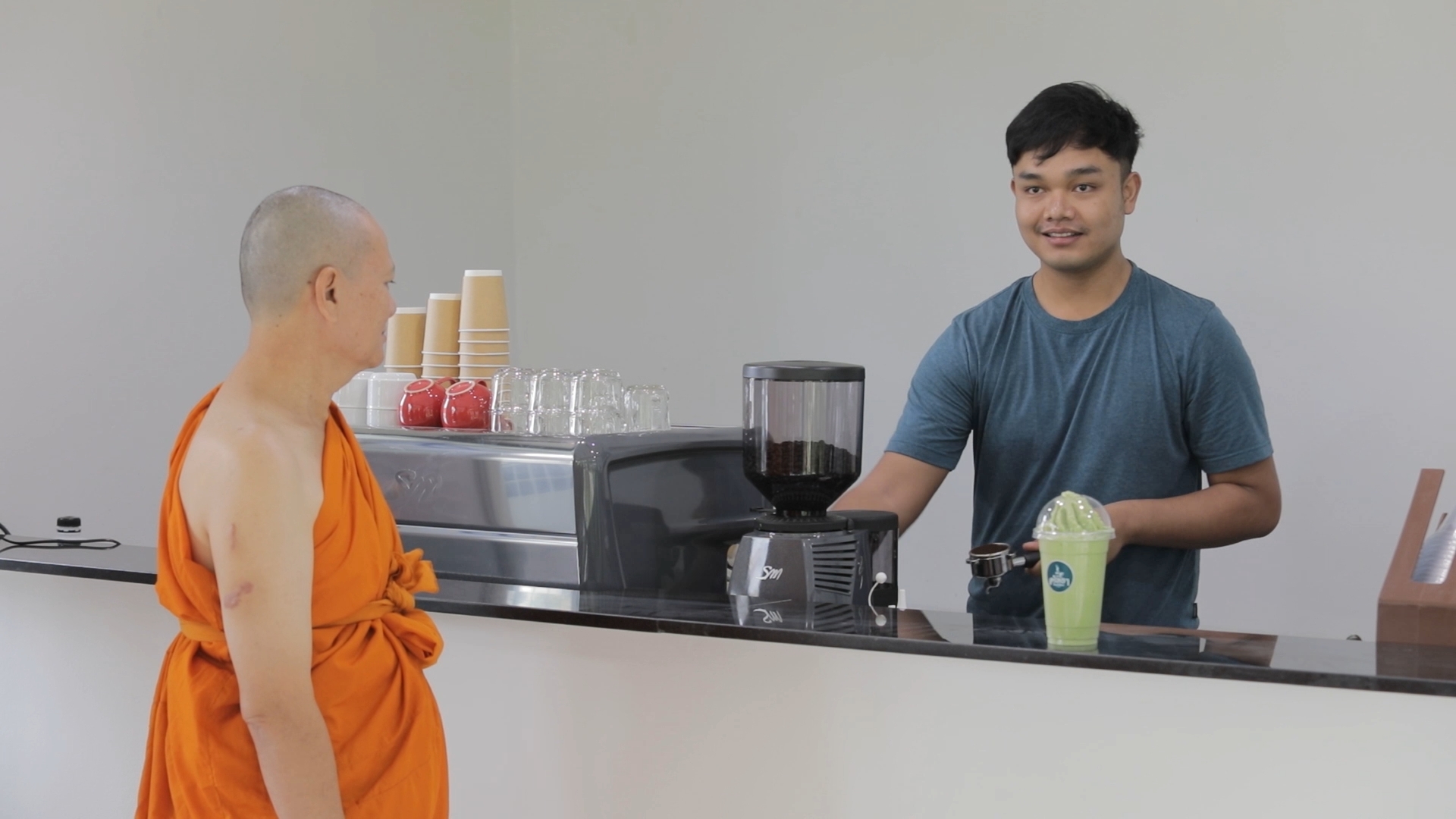 "ศรัทธาคาเฟ่" คาเฟ่สายบุญในวัดแห่งแรกของเมืองขอนแก่น ถือฤกษ์วันสำคัญทางพุทธศาสนาเปิดให้บริการ
