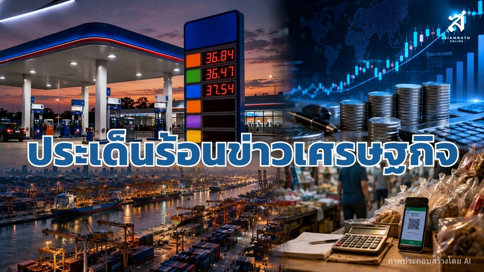 ประเด็นร้อนข่าวเศรษฐกิจ วันที่ 19 สิงหาคม 2569