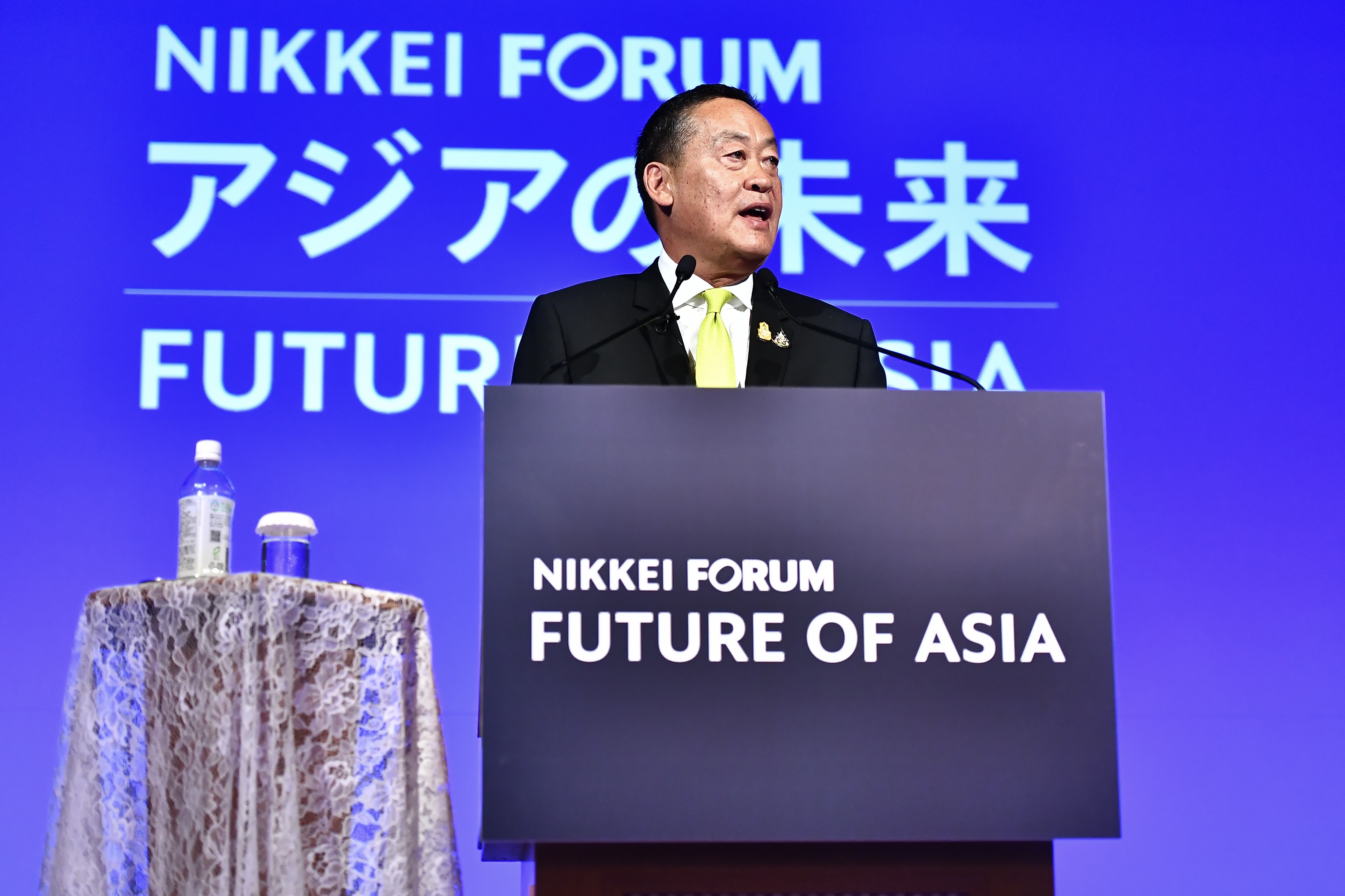 “นายก” ย้ำความร่วมมือเวที Nikkei Forum สร้างความเชื่อมั่นให้นักลงทุนญี่ปุ่น เสนอ 3 แนวทาง แก้ไขความท้าทาย ส่งเสริมการค้าเปลี่ยนผ่านสีเขียวและดิจิทัล