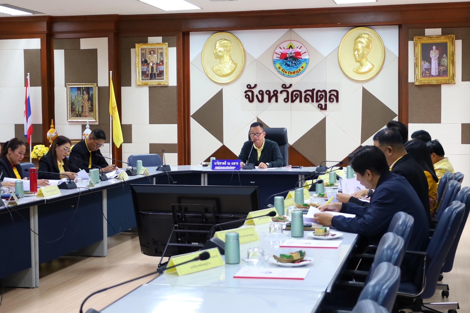 คณะกรรมการจัดการสิ่งปฏิกูลและมูลฝอยสตูล ประชุมติดตามและประเมินผลการปฏิบัติงาน