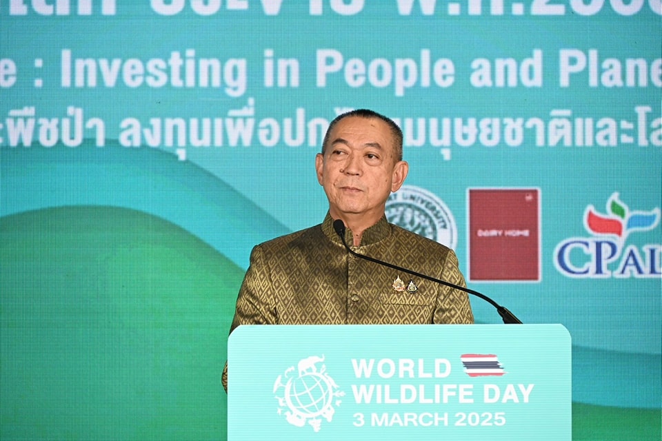 “เฉลิมชัย” เปิดงานวันสัตว์ป่าและพืชป่าโลก ปลุกกระแสอนุรักษ์ พร้อมภาคีอนุสัญญา CITES ทั่วโลก