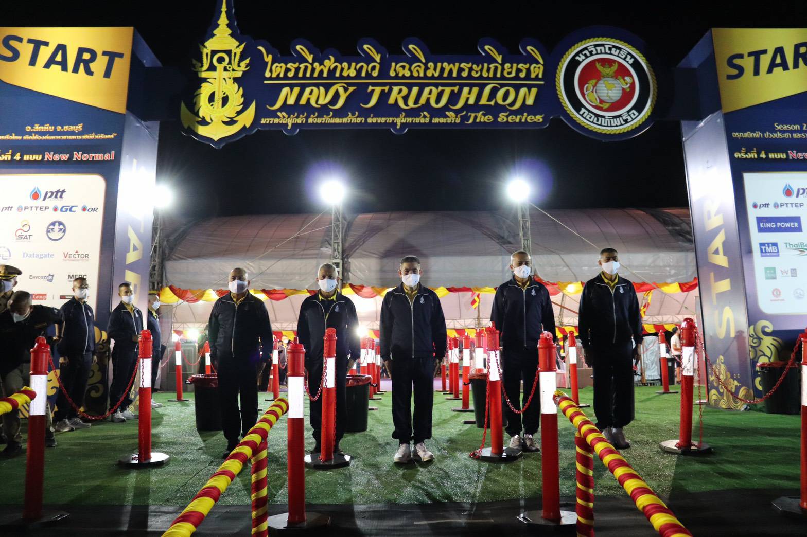 ผู้บัญชาการทัพเรือภาคที่ 3 ร่วมพิธีเปิดการแข่งขันไตรกีฬานาวี เฉลิมพระเกียรติ ซีซั่น 2 สนามที่ 4