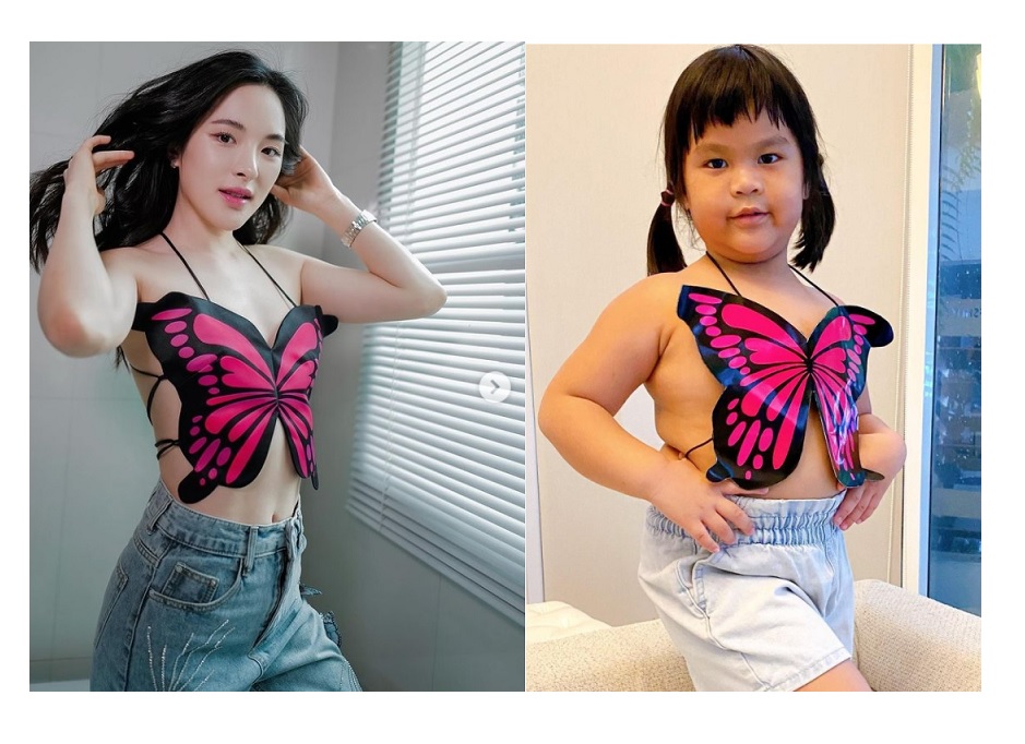 เป๊ะป่ะล่ะ! เอ็นดู'ออเกรซ'โคฟเป็นปันปัน สุทัตตา'ในชุดผีเสื้อ 