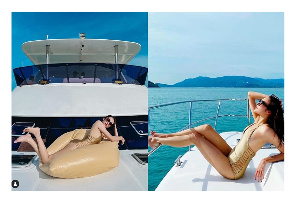  อยากให้มาเกยตื้นข้างๆ เมื่อ 'หยาดทิพย์' อวดผิวท้าแดดในชุดว่ายน้ำ 
