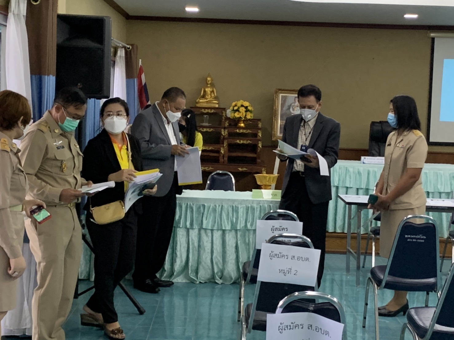 "กกต." สังเกตการณ์รับสมัครเลือกตั้งอบต. ที่นครปฐม 