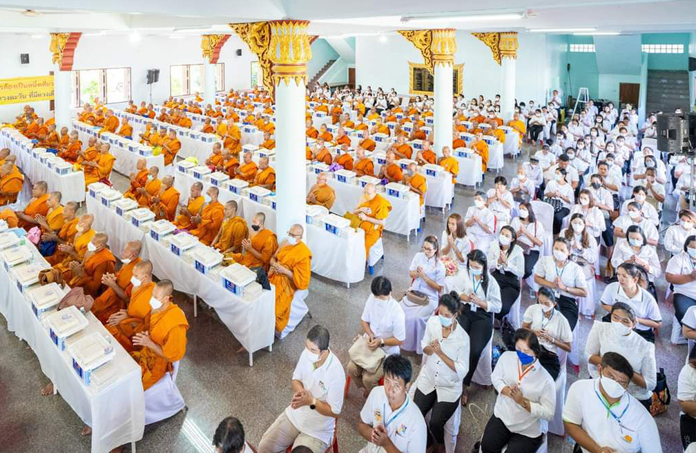  วัดพระธรรมกายและคณะสงฆ์ปัตตานี ร่วมอุทิศส่วนกุศลผู้วายชนม์จากเหตุการณ์ความไม่สงบ 4 จังหวัดชายแดนภาคใต้