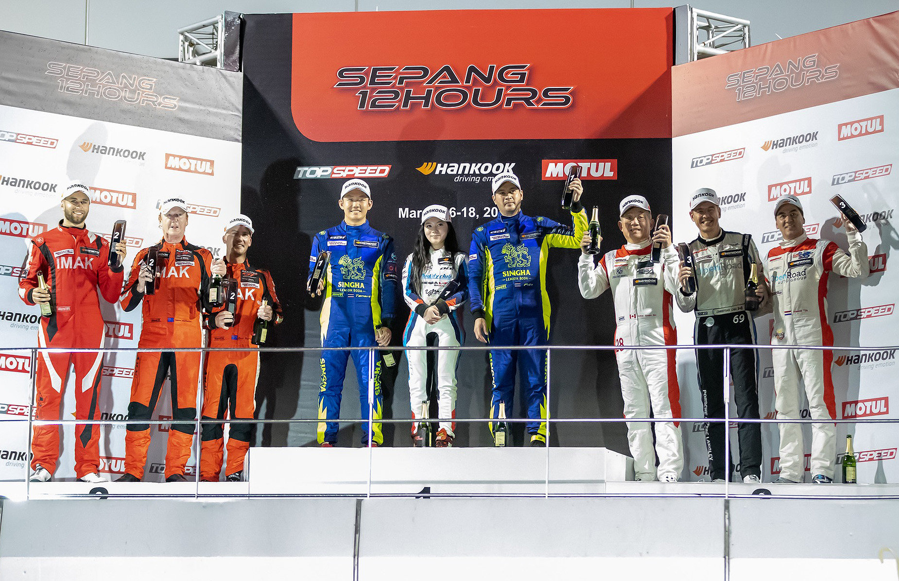 "ต๊อด" ปิติ พาทีม เอเอไอ มอเตอร์สปอร์ตส์ คว้าแชมป์แมทข์โหด Sepang 12 ชม.
