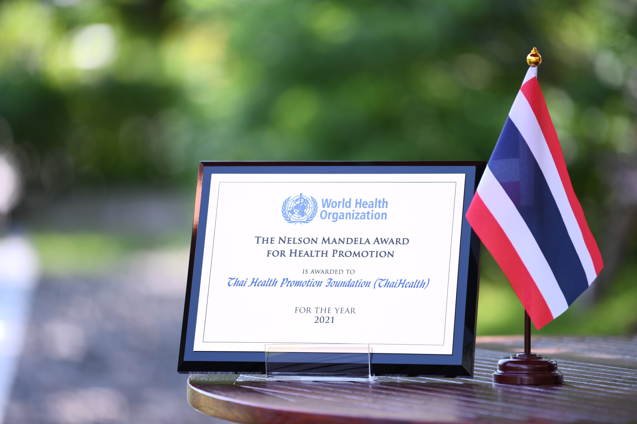 โล่ห์เกียรติยศถึงไทยแล้ว!  นานาชาติร่วมชื่นชม สสส. สร้างความเท่าเทียมด้านสุขภาพ ชี้เป็นสิทธิขั้นพื้นฐานของมนุษย์ที่พึ่งได้