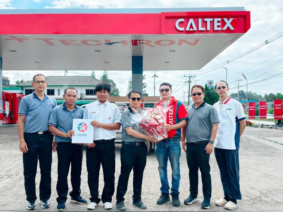 เปิดปั๊มน้ำมัน 'Caltex' แห่งใหม่ใจกลางเขาค้อ