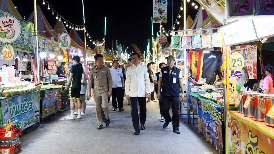 โยธาธิการฯ มหาสารคาม เปิดถนนจัดรูปไนท์ทาวน์ ส่งเสริมโครงการจัดรูปที่ดิน 