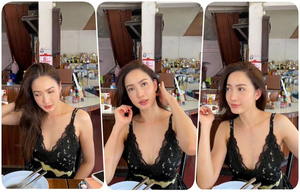 ร้อนฉ่า "แต้ว ณฐพร" สวมสายเดี่ยว แหวกอกคอลึก ทำหนุ่มๆใจสั่นกันเลย