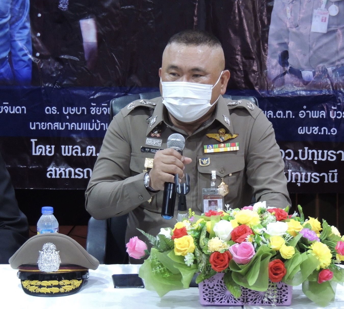 บิ๊กยอด ถกแก้ปัญหาการจราจรพื้นที่ จ.ปทุมธานี