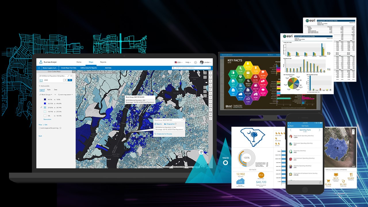 ESRI ชูเรือธง ArcGIS Business Analyst ปรับกลยุทธ์เสริมธุรกิจ ติดอาวุธชุดข้อมูลวิเคราะห์โลเกชันเชิงลึก! 