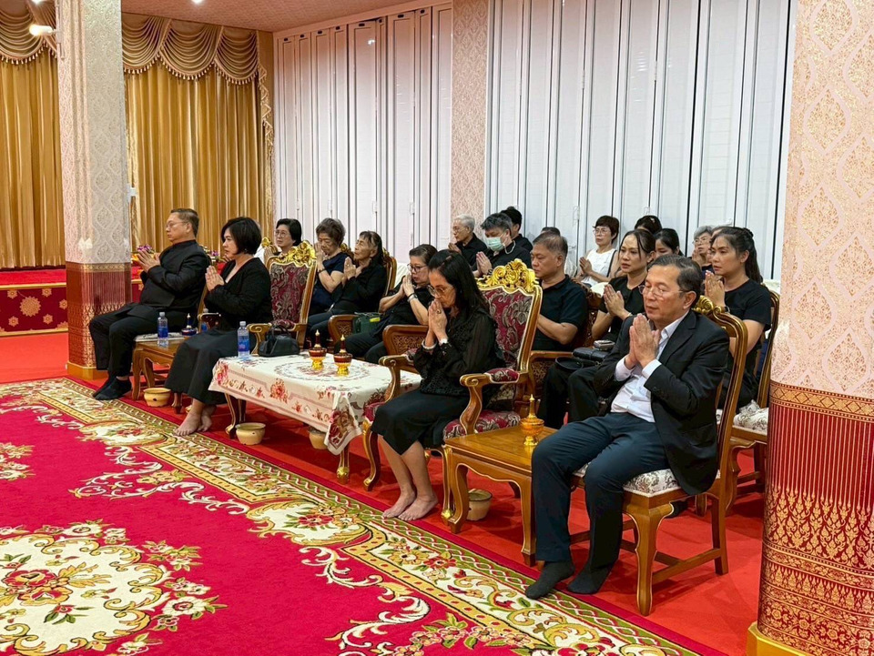 ผู้อำนวยการ รพ.พญาไท1 เป็นประธานในพิธี สวดพระอภิธรรม 'คุณแม่บุญญาณี ยางนิยม' 