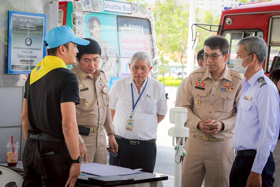 "อนันต์" รักษาการผู้ว่ารถไฟฯ ตรวจสถานีกลางกรุงเทพอภิวัฒน์ รองรับปชช.เดินทางเข้าถวายสักการะพระบรมศพ พระบรมราชชนนีพันปีหลวง