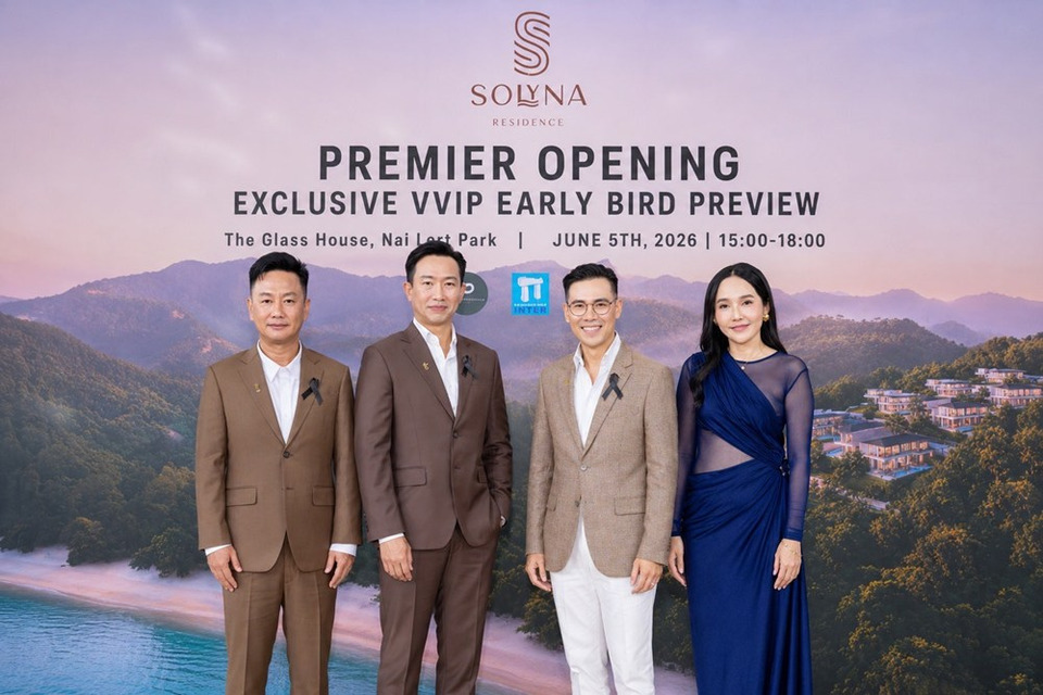 “โซลีน่า เรสซิเดนท์” ทุ่ม 1,000 ล้านบาท เจาะตลาดอสังหาฯ Ultra-Luxury กระบี่ ชูคอนเซปต์ Rare Longevity Destination ระดับโลก