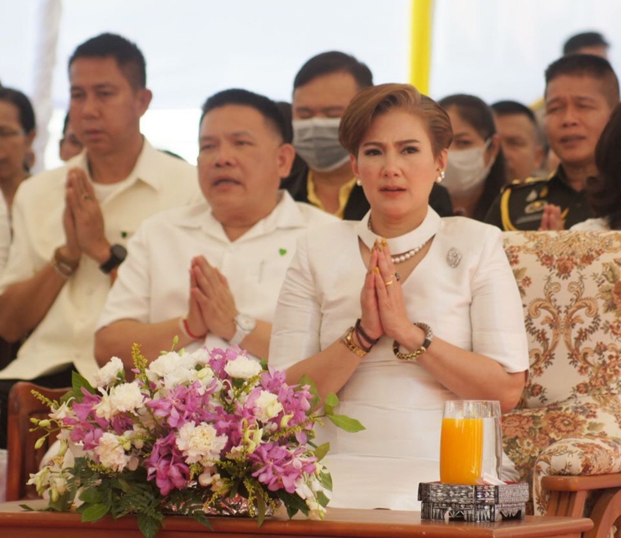 “หม่อมหลวงสราลี กิติยากร” เป็นประธานในพิธีสมโภชยอดฉัตรทองคำ และความสำเร็จในการบูรณะพระธาตุพระพุทธบาทบัวบก อ.บ้านผือ จ.อุดรธานี