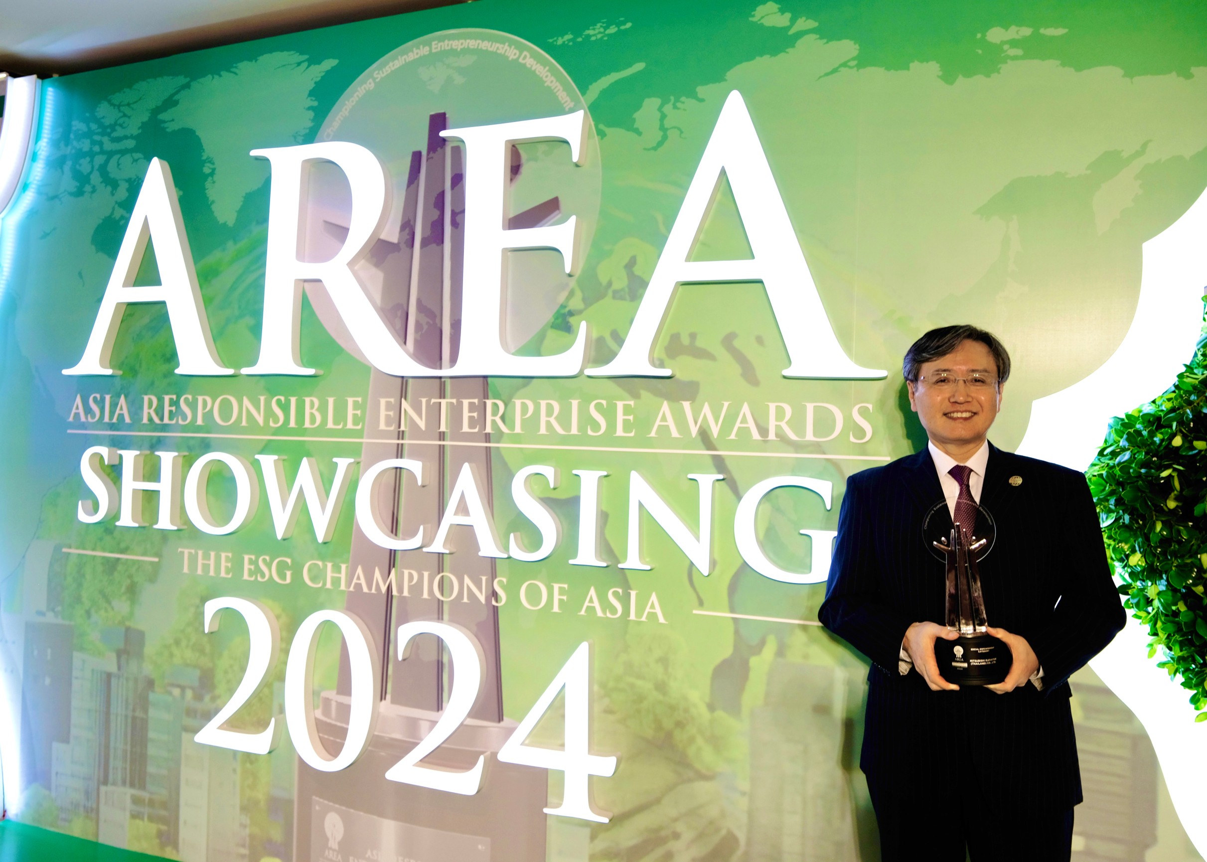 มิตซูบิชิ เอลเลเวเตอร์ (ประเทศไทย) รับรางวัล AREA 2024