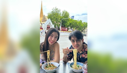 “เอ้ก-กัปตัน” ฉลองแต่งงาน7ปี ดินเนอร์ข้างทางสุดชิล
