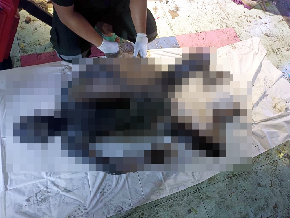 พ่อเฒ่าวัย 63 ปี จุดธูปเทียนบูชาพระก่อนนอน ไฟไหม้ลามหิ้งคลอกตัวดับสลด