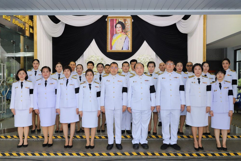 กทท. น้อมถวายความอาลัยและรำลึกในพระมหากรุณาธิคุณ พระบรมราชชนนีพันปีหลวง   