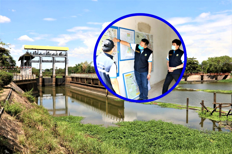 ชลประทานเชียงใหม่ เกาะติดสถานการณ์น้ำ พร้อมรับมือน้ำหลากปี 63