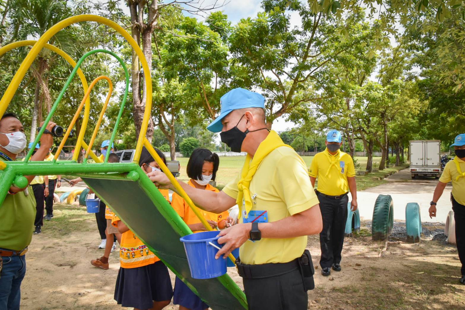 ศูนย์อำนวยการจิตอาสาพระราชทานมณฑลทหารบกที่ 39 ยกทัพจิตอาสา สร้างโรงเพาะเห็ด ถวายพระราชกุศล 