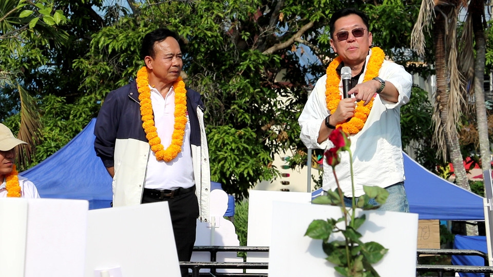 “จตุพร” นำโอกาสใหม่ ลุยชุมพร เขต 2 ช่วย “สมมิตร” หาเสียง ชูนโยบายจัดสรรที่ดิน–พักหนี้ 3 ปี ลั่นแพ้ขอเลิกการเมือง