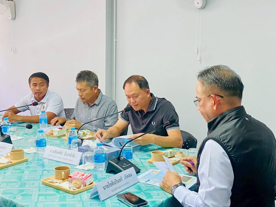 รองปลัด มท. ติดตามการเตรียมการป้องกันและแก้ไขปัญหาภัยแล้งในพื้นที่จังหวัดพังงา 