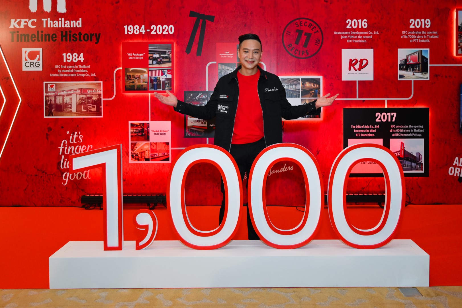 KFC ฉลอง 1,000 สาขา เริ่มต้นด้วยผู้พัน ไปต่อด้วยผู้คน มอบทุนการศึกษาให้พนักงาน 1,000 คนทั่วประเทศให้เติบโตไปด้วยกัน